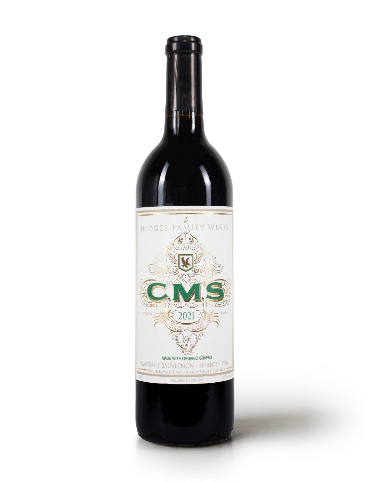 Hedges Family Estate CMS Organic AVA Red Mountain 2021 – Wine&Earth